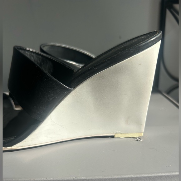 ⚡️Y2K ⚡️Kate Spade white block heel strap sandal!! Size 9.5 - Picture 6 of 7